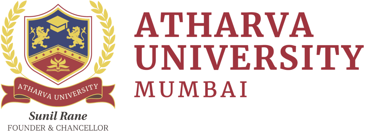 Atharva University Full Logo